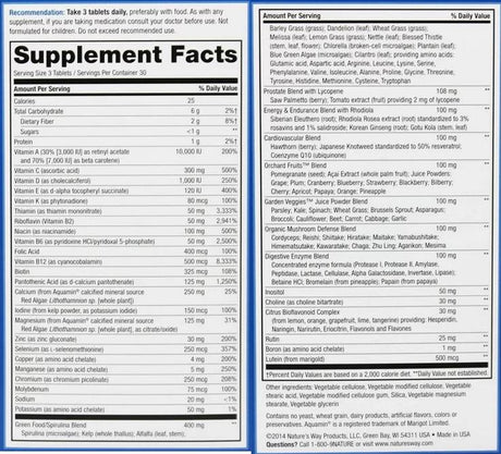 Alive! Men's Multi - 30 Tablets - Nutra Best Europe