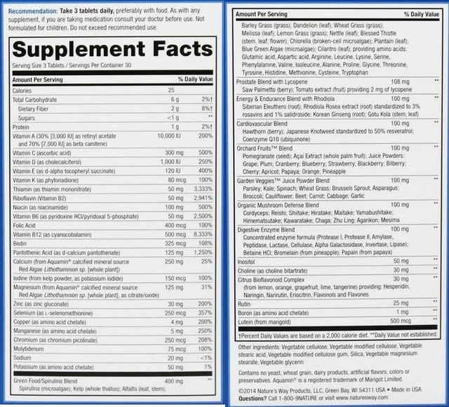 Alive! Men's Multi - 30 Tablets - Nutra Best Europe