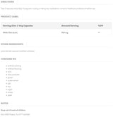 White Oak 480 mg - 100 capsules - Nutra Best Europe