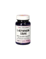 Nerve and brain function - L-Aspartic acid, 500 mg x 60 capsules - Nutra Best Europe