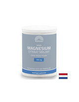 Nervous and cardiovascular systems - Magnesium (citrate, malate) vegan + vitamin B6, 125 g powder - Nutra Best Europe
