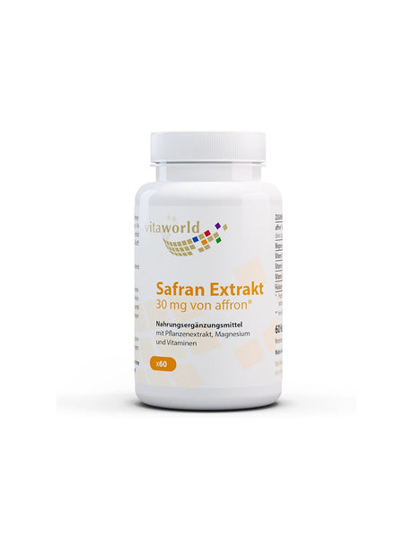 Nervous system - Saffron extract, 30 mg x 60 capsules - Nutra Best Europe