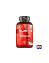 Nervous system - Vitamin B12 (methylcobalamin), 1000 µg x 120 gel tablets - Nutra Best Europe