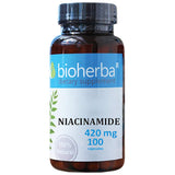 Niacinamide 420 mg - 100 capsules - Nutra Best Europe