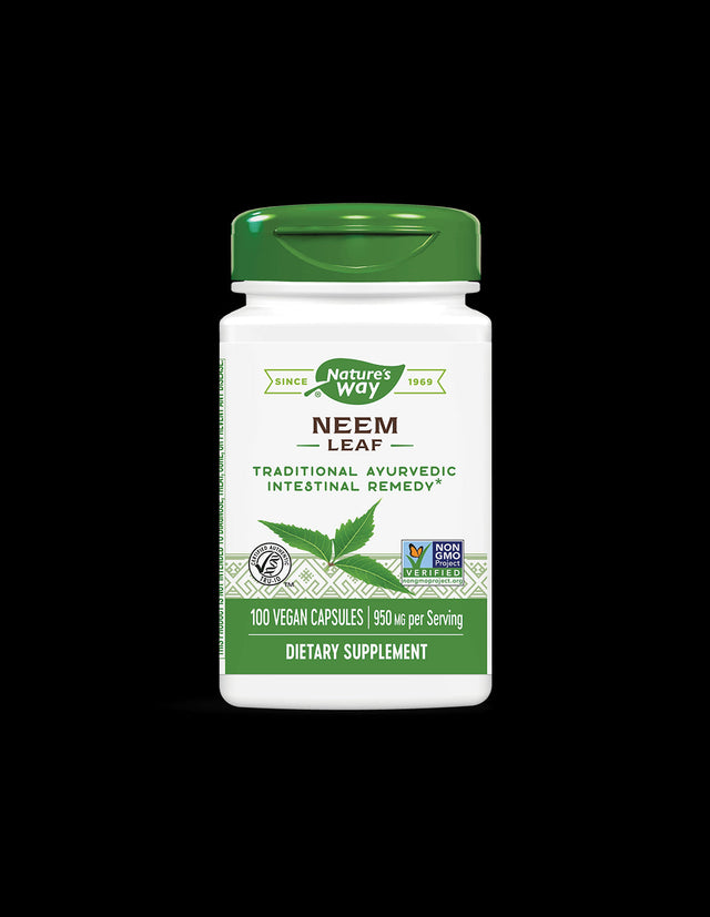 Neem Leaf 475 mg - 100 capsules - Nutra Best Europe