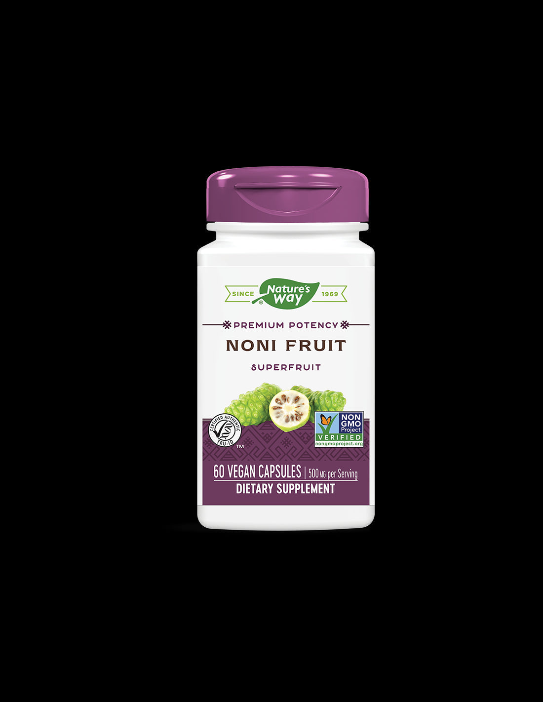Noni - premium extract - Immunity and energy, 500 mg, 60 capsules - Nutra Best Europe