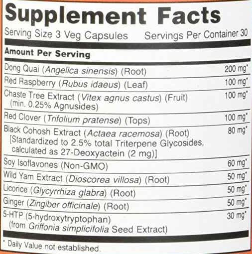 Menopause Support / 90 Caps - Nutra Best Europe