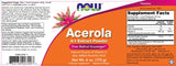 Acerola 4:1 Extract Powder - 170 grams - Nutra Best Europe