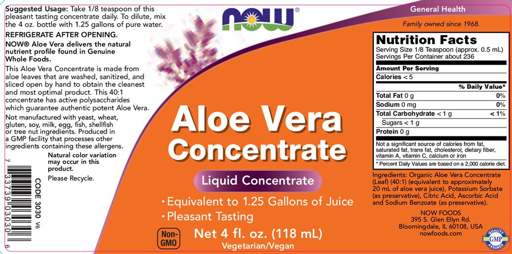 Aloe Vera Concentrate - 118 ml - Nutra Best Europe