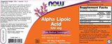 Alpha Lipoic Acid 100 mg - 60 capsules - Nutra Best Europe