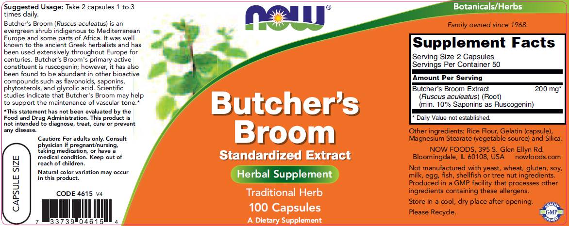 Butcher's Broom - 100 capsules - Nutra Best Europe