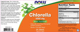 Chlorella 1000 mg - 60 Tablets - Nutra Best Europe