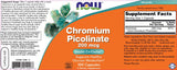 Chromium Picolinate 200 mcg - 100 capsules - Nutra Best Europe