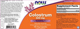 Colostrum 500 mg - 120 capsules - Nutra Best Europe