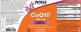 CoQ10 400 mg - 30 Gel capsules - Nutra Best Europe