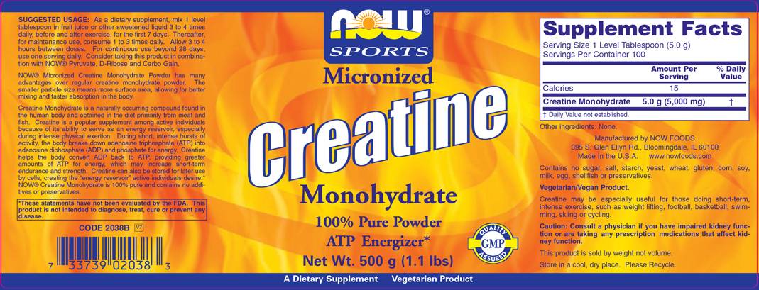 Creatine Powder - 1000 grams - Nutra Best Europe