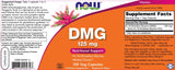 DMG 125 mg - 100 capsules - Nutra Best Europe