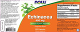 Echinacea 400 mg - 100 capsules - Nutra Best Europe