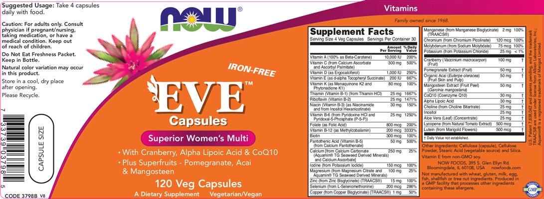 EVE Woman's Multi - 90 Gel capsules - Nutra Best Europe