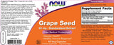 Grape Seed Antioxidant 60 mg - 90 capsules - Nutra Best Europe