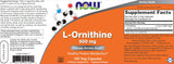 L-Ornithine 500 mg - 60 capsules - Nutra Best Europe