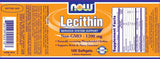 Lecithin / Soy 1200 mg - 100 Softgels - Nutra Best Europe