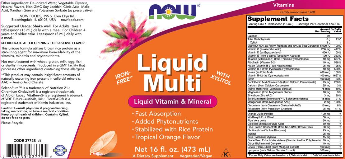 Liquid Multi - 473 ml - Nutra Best Europe
