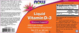 Liquid Vitamin D-3 / 100 IU per drop - 60 ml - Nutra Best Europe