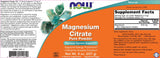 Magnesium Citrate Powder - 227 grams - Nutra Best Europe