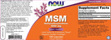 MSM 1000 mg - 240 capsules - Nutra Best Europe