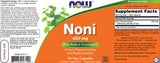 Noni 450 mg - 90 capsules - Nutra Best Europe
