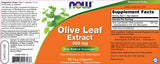 Olive Leaf Extract 500 mg - 120 capsules - Nutra Best Europe