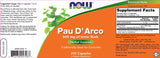 Pau D'Arco 500 mg - 100 capsules - Nutra Best Europe