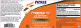 Probiotic-10 25 Billion - 50 capsules - Nutra Best Europe