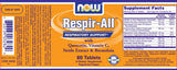 Respir-All - 60 Tablets - Nutra Best Europe