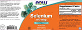 Selenium 100 mcg - 250 Tablets - Nutra Best Europe