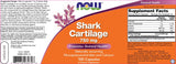 Shark Cartilage 750 mg - 100 capsules - Nutra Best Europe