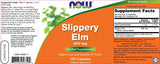Slippery Elm 400 mg - 100 capsules - Nutra Best Europe