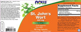 St. John's Wort 300 mg - 250 capsules - Nutra Best Europe