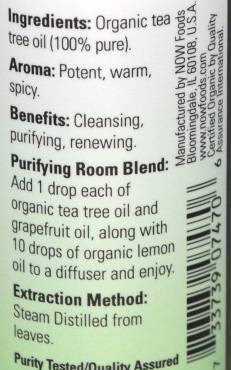 Organic Tea Tree Oil - 30 ml - Nutra Best Europe