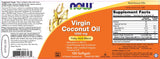 Virgin Coconut Oil 1000 mg - 120 Gel capsules - Nutra Best Europe