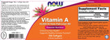 Vitamin A 10000 IU - 100 Gel capsules - Nutra Best Europe
