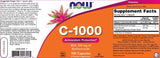 Vitamin C-1000 / with Bioflavonoids - 100 capsules - Nutra Best Europe