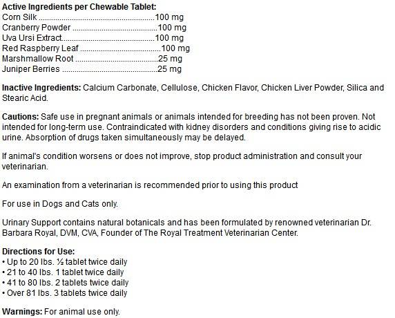 Urinary Support [90 Chewable Tablets] - Nutra Best Europe