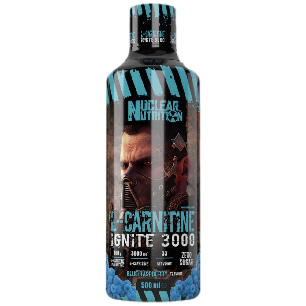 L-Carnitine Ignite 3000 | with Vitamin B5 - 500 ml - Nutra Best Europe
