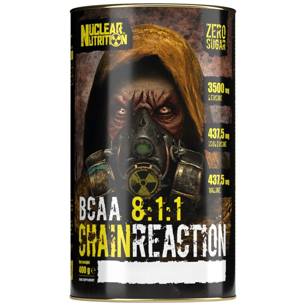 Nuclear Chain Reaction | BCAA 8:1:1 Powder - 400 grams - Nutra Best Europe