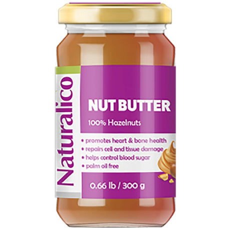 Nut Butter 100% Hazelnuts 300 grams - Nutra Best Europe