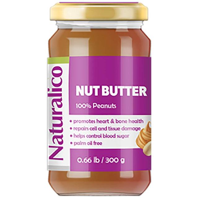 Nut Butter 100% Peanuts 300 grams - Nutra Best Europe