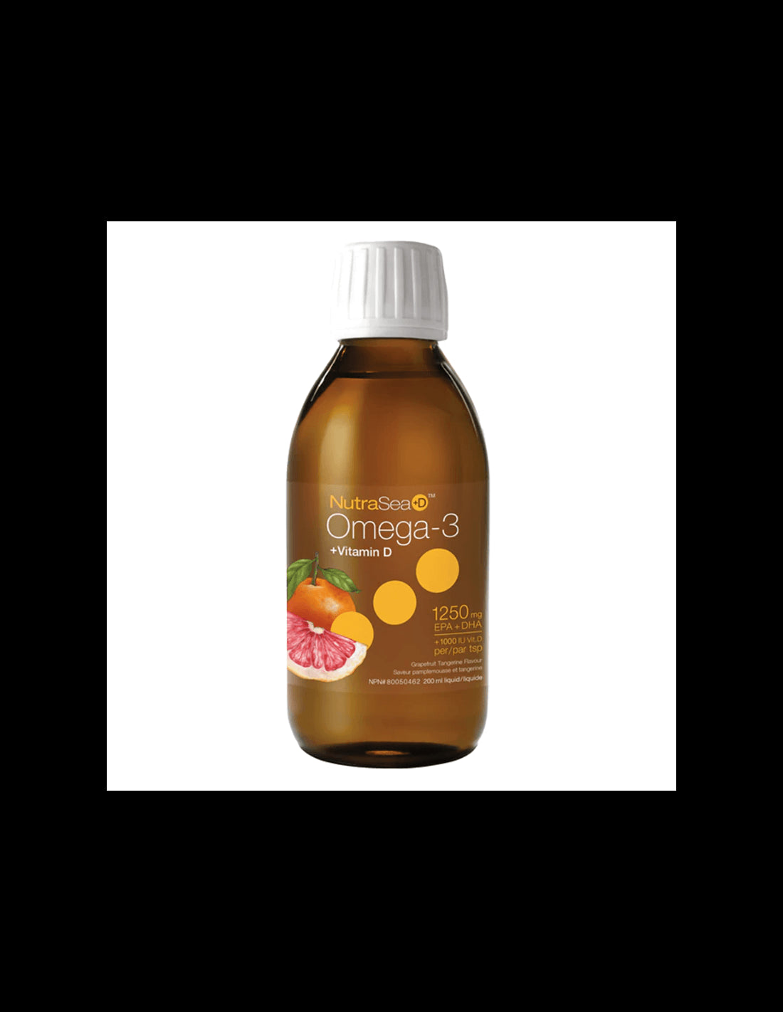 NutraSea+ D™ Omega-3 1250 mg + Vitamin D 1000 IU - Omega-3 + Vitamin D3, 200 ml Nature's Way - Nutra Best Europe