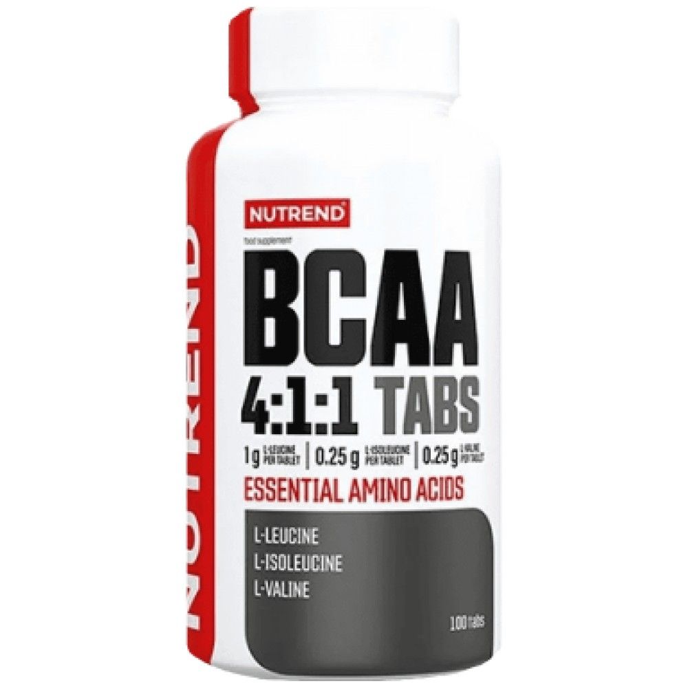 BCAA 4:1:1 Tabs - 100 Tablets - Nutra Best Europe